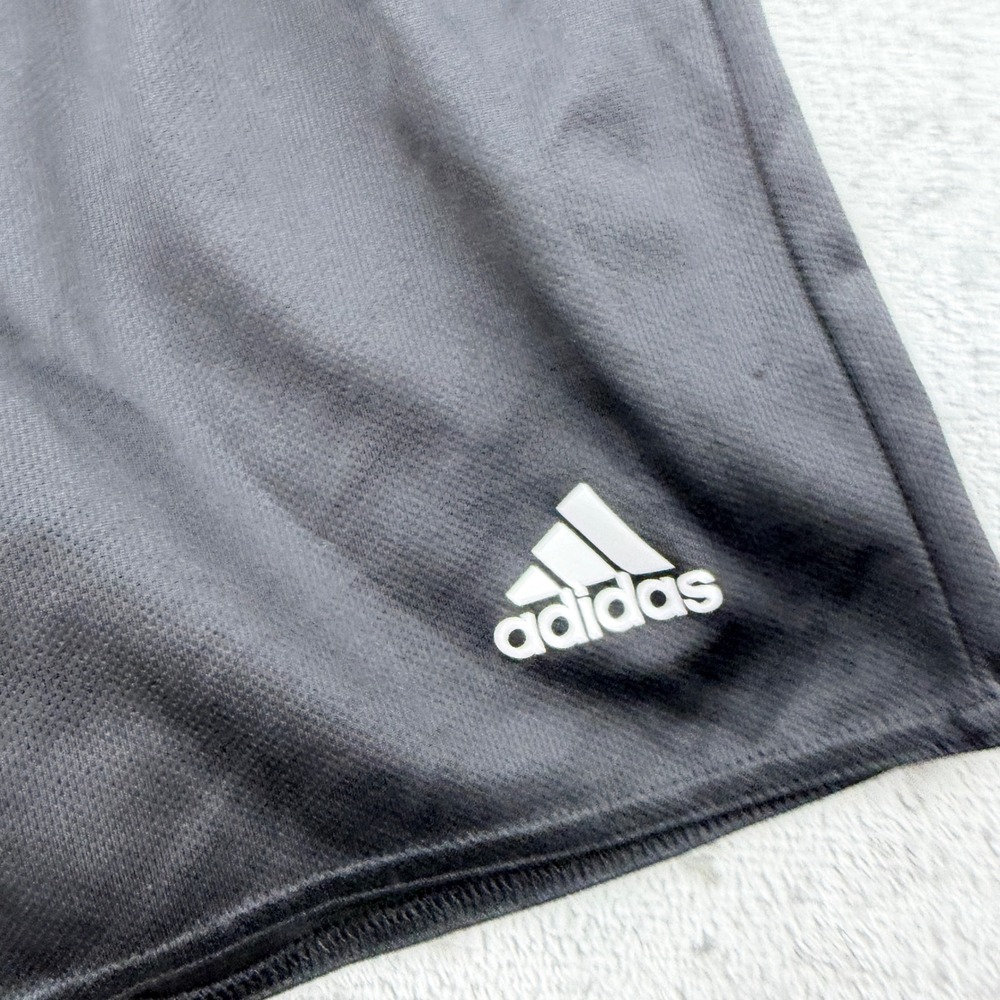 Adidas Kids Black Mesh Athletic Shorts XS 7-8Y - Picture 4 of 9